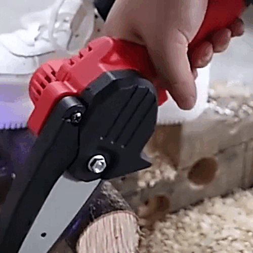 EasyCut®: Mini motosierra  Inalámbrica + 2 Baterías +  Accesorios Corta ramas y madera con UNA sola mano
