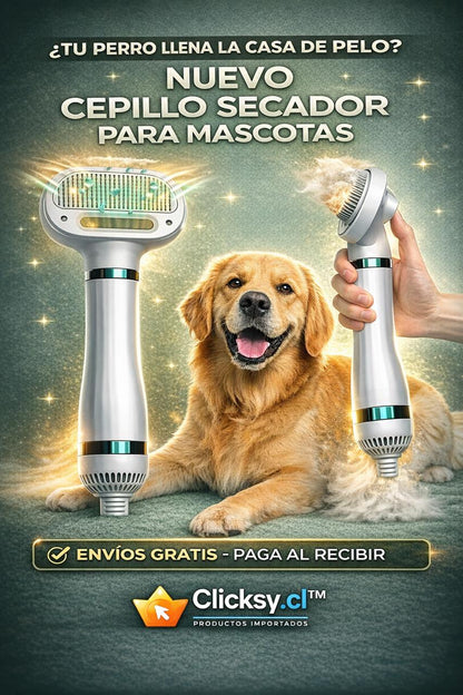 EasyBrush 2 en 1 para Mascotas - Rápido  y Fácil®