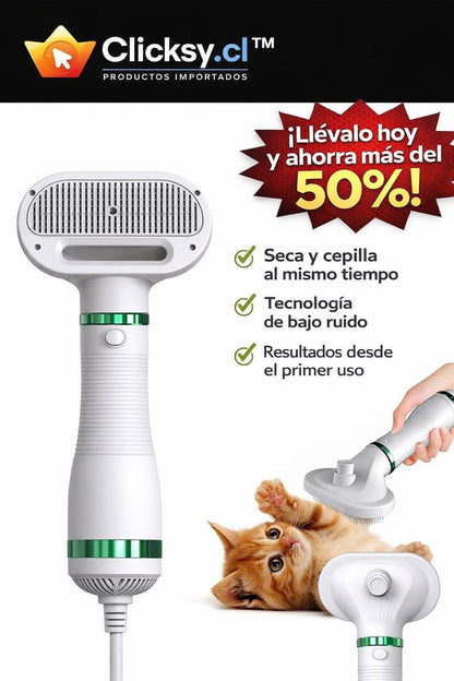 EasyBrush 2 en 1 para Mascotas - Rápido  y Fácil®